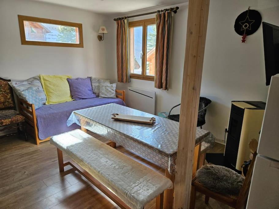 Chalet T3 Duplex Neuf Nevache Luaran gambar